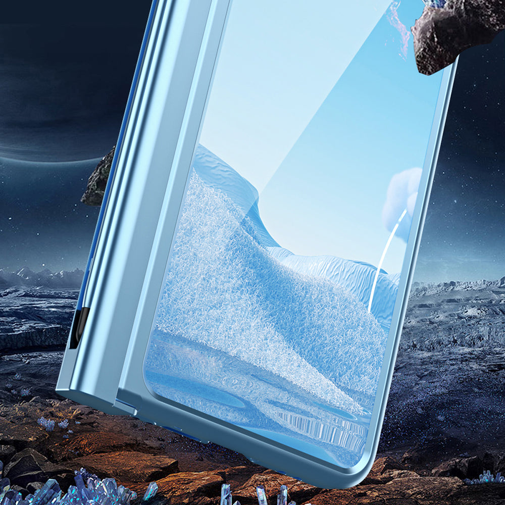 For Google Pixel Fold Electroplating Kickstand Phone Case PC Phone Cover