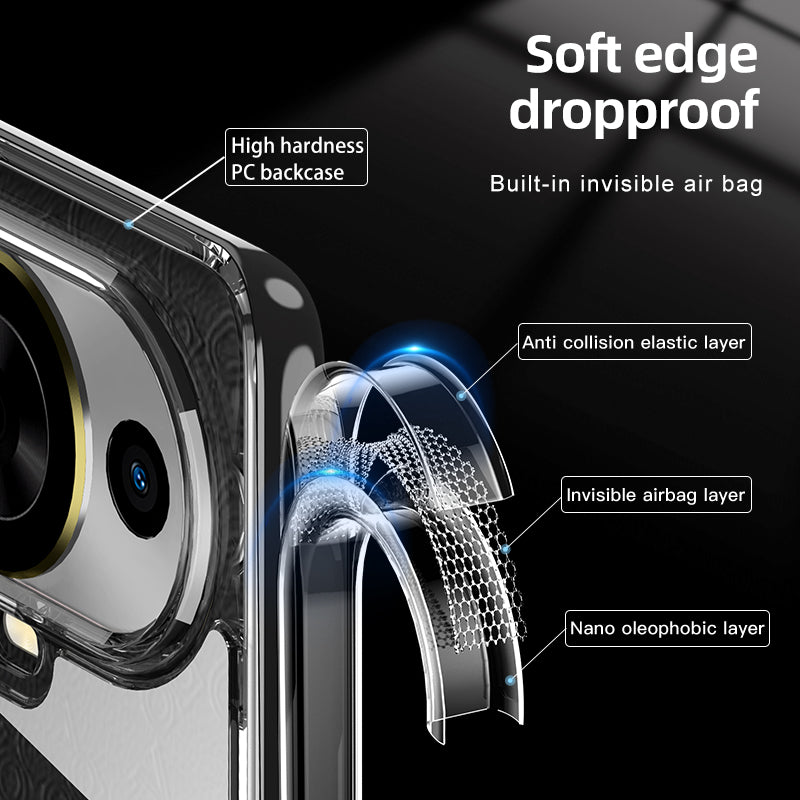 For Huawei nova 11 Pro / nova 11 Ultra Anti-drop Phone Case Airbag Protection PC+TPU Cover