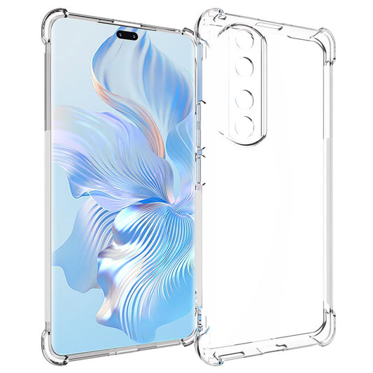 For Honor 90 Pro Anti-Slip Anti-drop Cell Phone Case Soft TPU Transparent Smartphone Cover