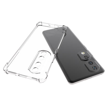 For Honor 90 Pro Anti-Slip Anti-drop Cell Phone Case Soft TPU Transparent Smartphone Cover