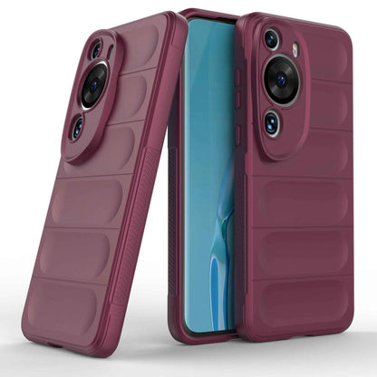 For Huawei P60 Art Shock-Absorbed Phone Shell Soft TPU Cell Phone Case Dustproof Protective Cover