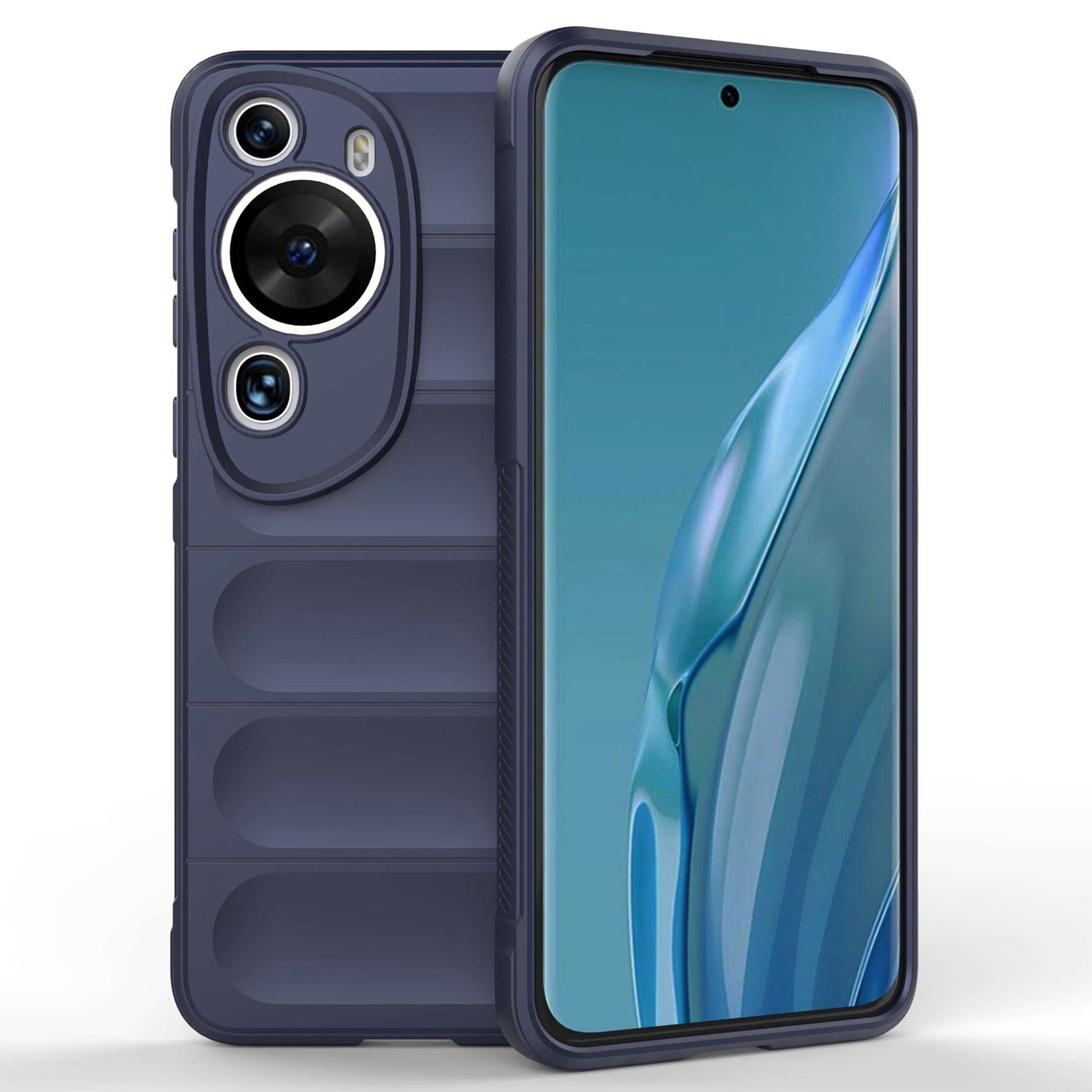 For Huawei P60 Art Shock-Absorbed Phone Shell Soft TPU Cell Phone Case Dustproof Protective Cover