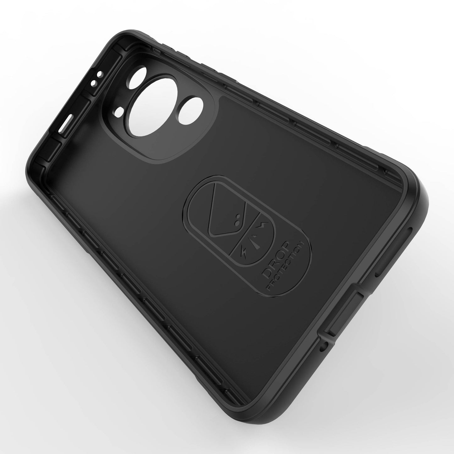 For Huawei P60 Art Shock-Absorbed Phone Shell Soft TPU Cell Phone Case Dustproof Protective Cover