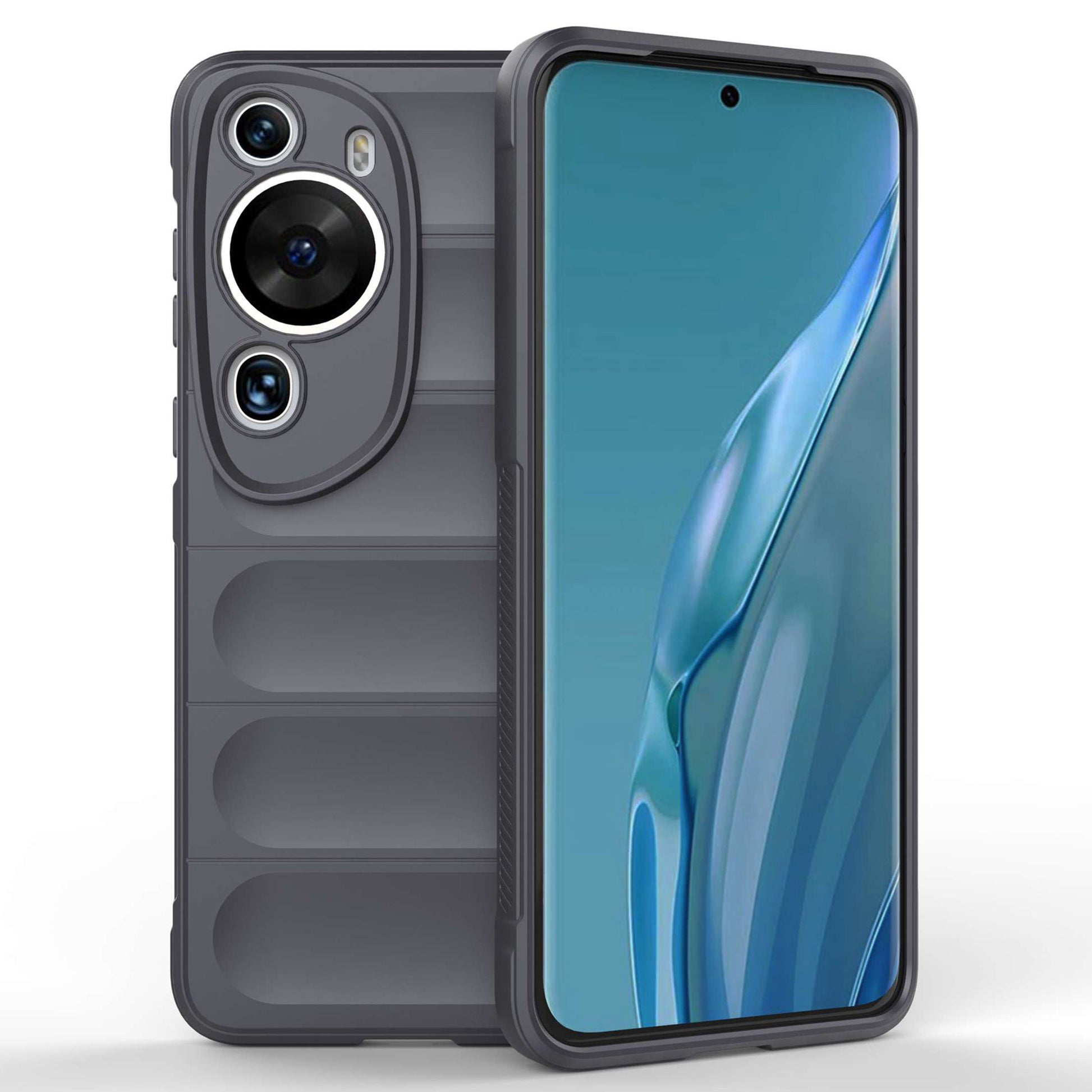 For Huawei P60 Art Shock-Absorbed Phone Shell Soft TPU Cell Phone Case Dustproof Protective Cover