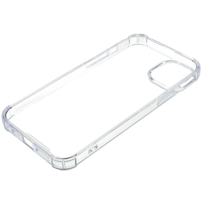 10Pcs For iPhone 14 Plus 1.5mm Corner Protection Phone Cover Acrylic + TPU Clear Phone Case