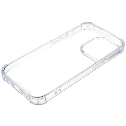 10Pcs For iPhone 14 Pro Max 1.5mm Clear Phone Case Shockproof Corner Acrylic + TPU Cover