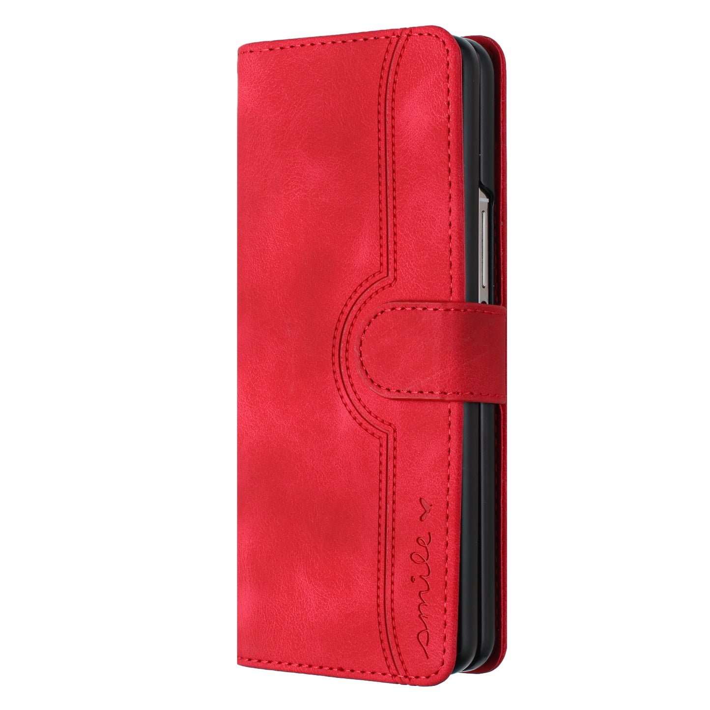 YX003 For Samsung Galaxy Z Fold4 5G PU Leather Wallet Folding Phone Case Imprinted Shockproof Cover