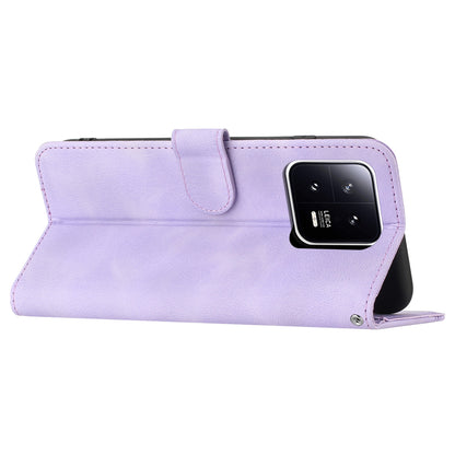 YX003 For Xiaomi 13 Pro 5G Leather Wallet Full Protection Shell Imprinted Phone Case with Stand