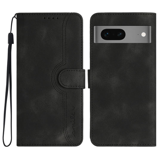 YX003 For Google Pixel 7 5G Imprinted PU Leather Shell Anti-drop Wallet Stand Phone Case