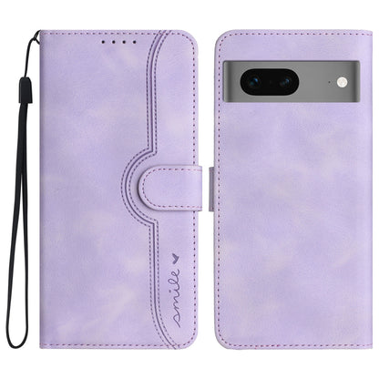 YX003 For Google Pixel 7 5G Imprinted PU Leather Shell Anti-drop Wallet Stand Phone Case
