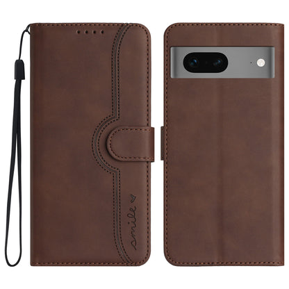 YX003 For Google Pixel 7 5G Imprinted PU Leather Shell Anti-drop Wallet Stand Phone Case