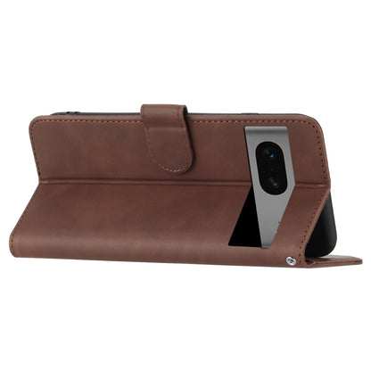 YX003 For Google Pixel 7 5G Imprinted PU Leather Shell Anti-drop Wallet Stand Phone Case