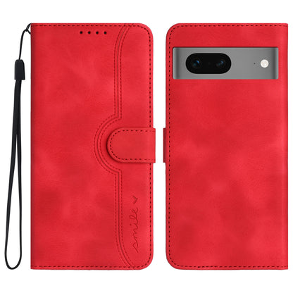 YX003 For Google Pixel 7 5G Imprinted PU Leather Shell Anti-drop Wallet Stand Phone Case