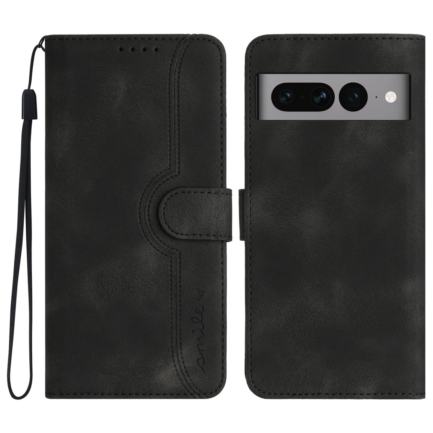 YX003 For Google Pixel 7 Pro 5G Imprinted Leather Stand Cover Cell Phone Wallet Case