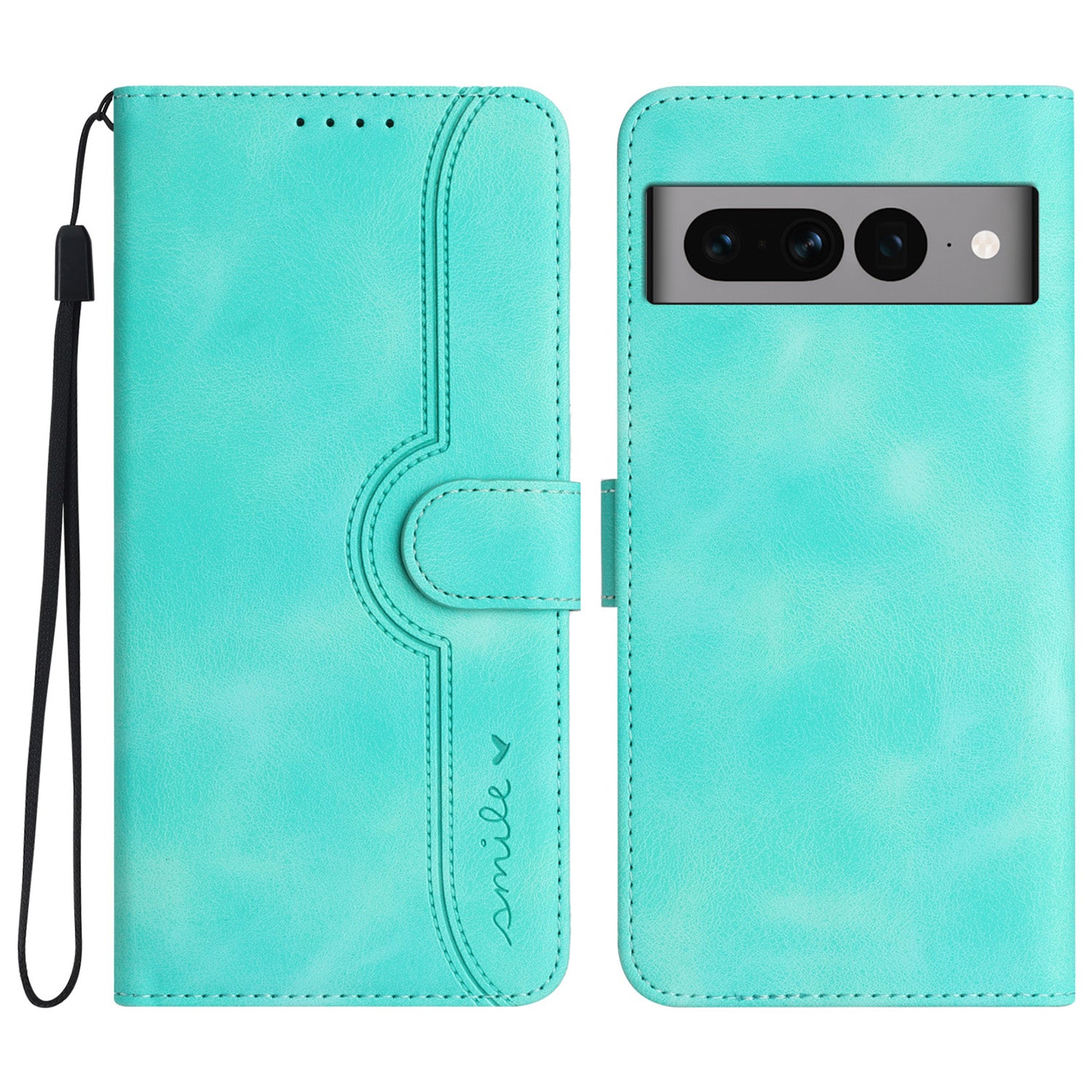 YX003 For Google Pixel 7 Pro 5G Imprinted Leather Stand Cover Cell Phone Wallet Case