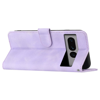 YX003 For Google Pixel 7 Pro 5G Imprinted Leather Stand Cover Cell Phone Wallet Case