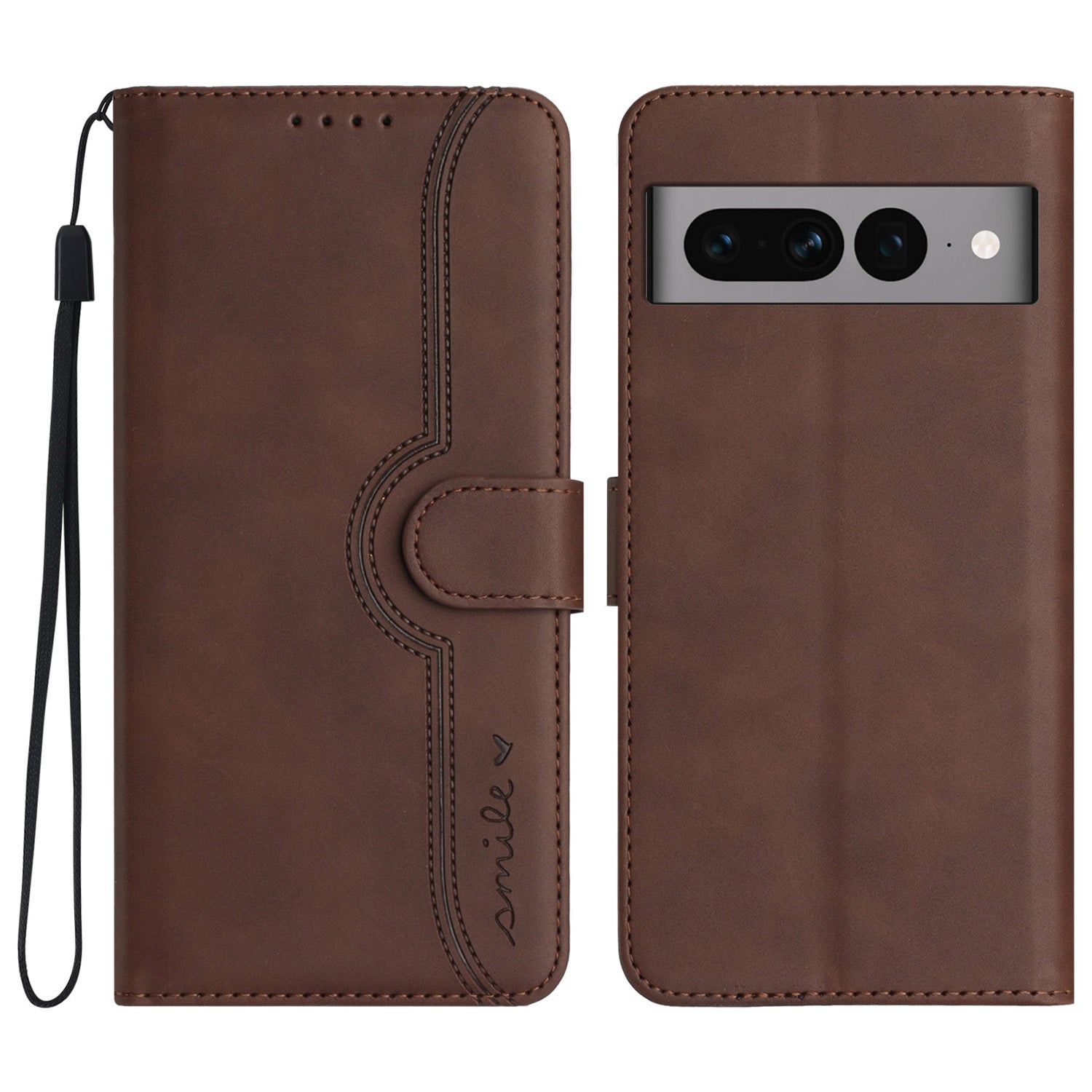 YX003 For Google Pixel 7 Pro 5G Imprinted Leather Stand Cover Cell Phone Wallet Case