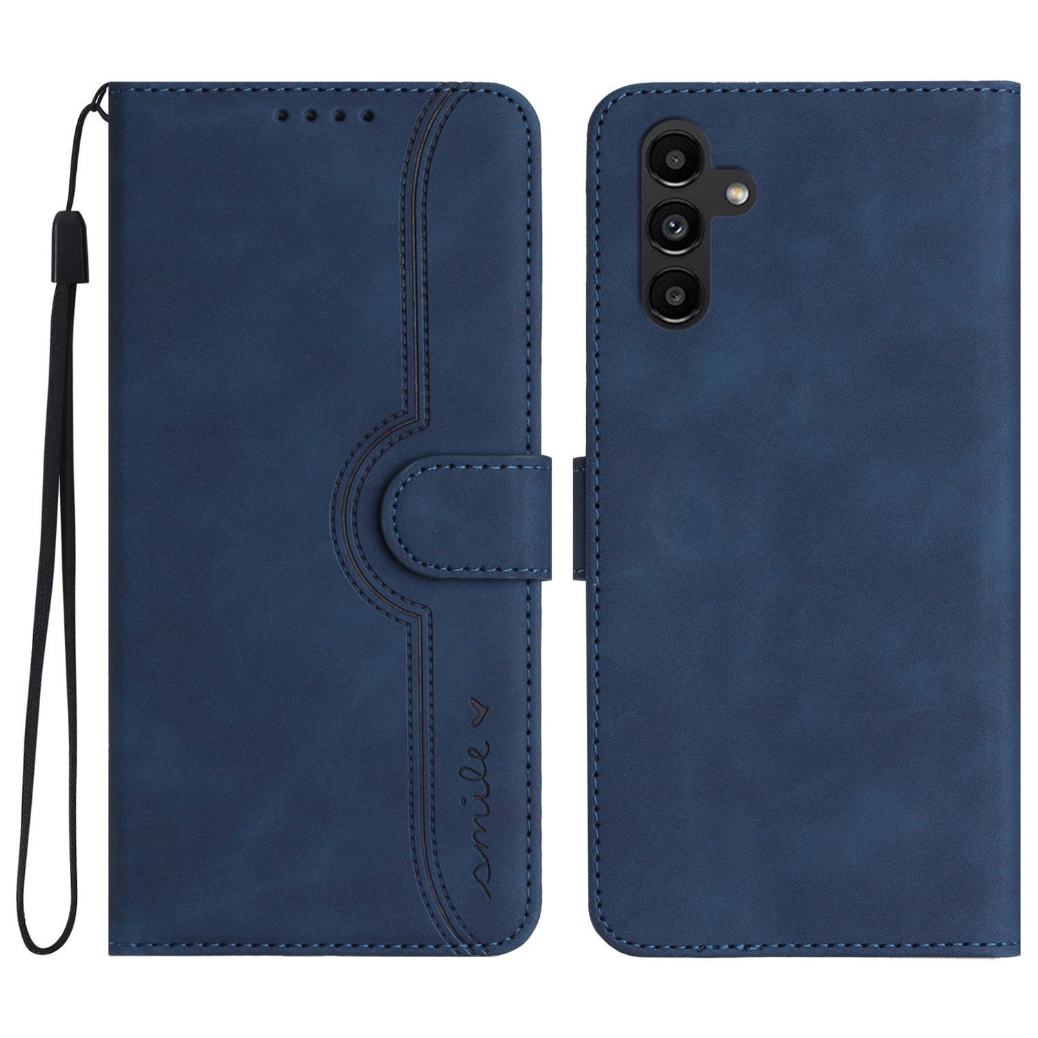 YX0030 For Samsung Galaxy A14 5G Phone Case PU Leather Wallet Stand Imprinted Pattern Cover