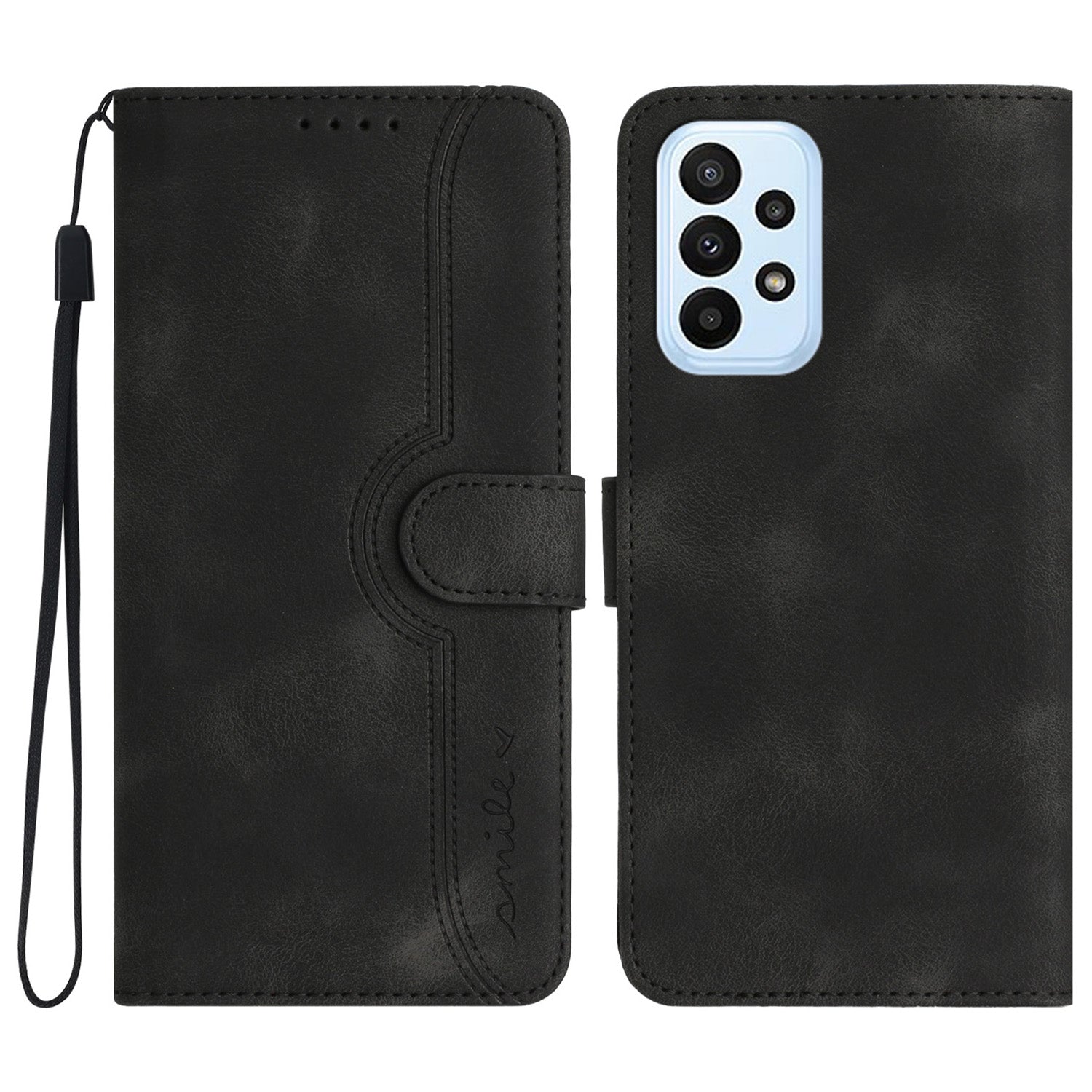 YX0030 For Samsung Galaxy A33 5G Phone Case Imprinted Pattern PU Leather Wallet Cover with Stand