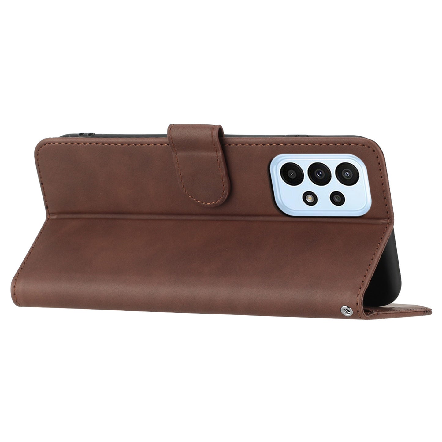 YX0030 For Samsung Galaxy A33 5G Phone Case Imprinted Pattern PU Leather Wallet Cover with Stand