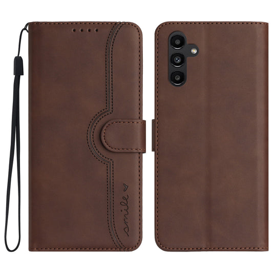 YX0030 For Samsung Galaxy A54 5G Wallet Phone Case Imprinted Pattern PU Leather Flip Cover with Stand
