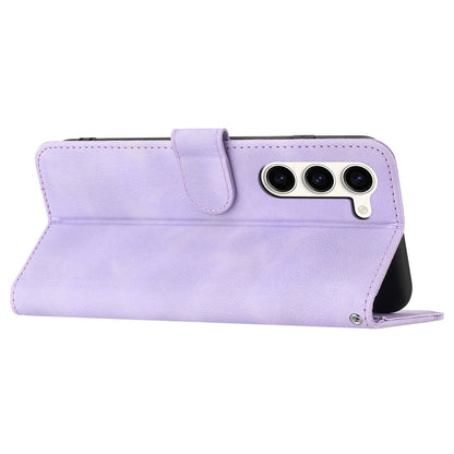 YX003 For Samsung Galaxy S23+ Imprinted Leather Cover Phone Wallet Case with Stand