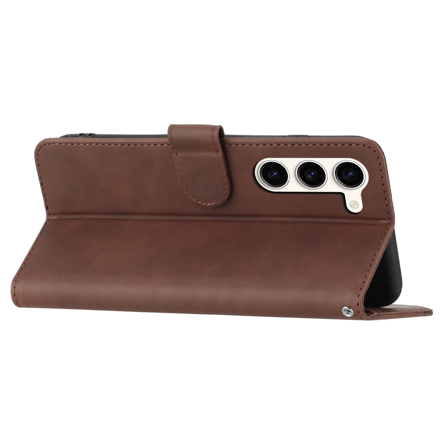 YX003 For Samsung Galaxy S23+ Imprinted Leather Cover Phone Wallet Case with Stand