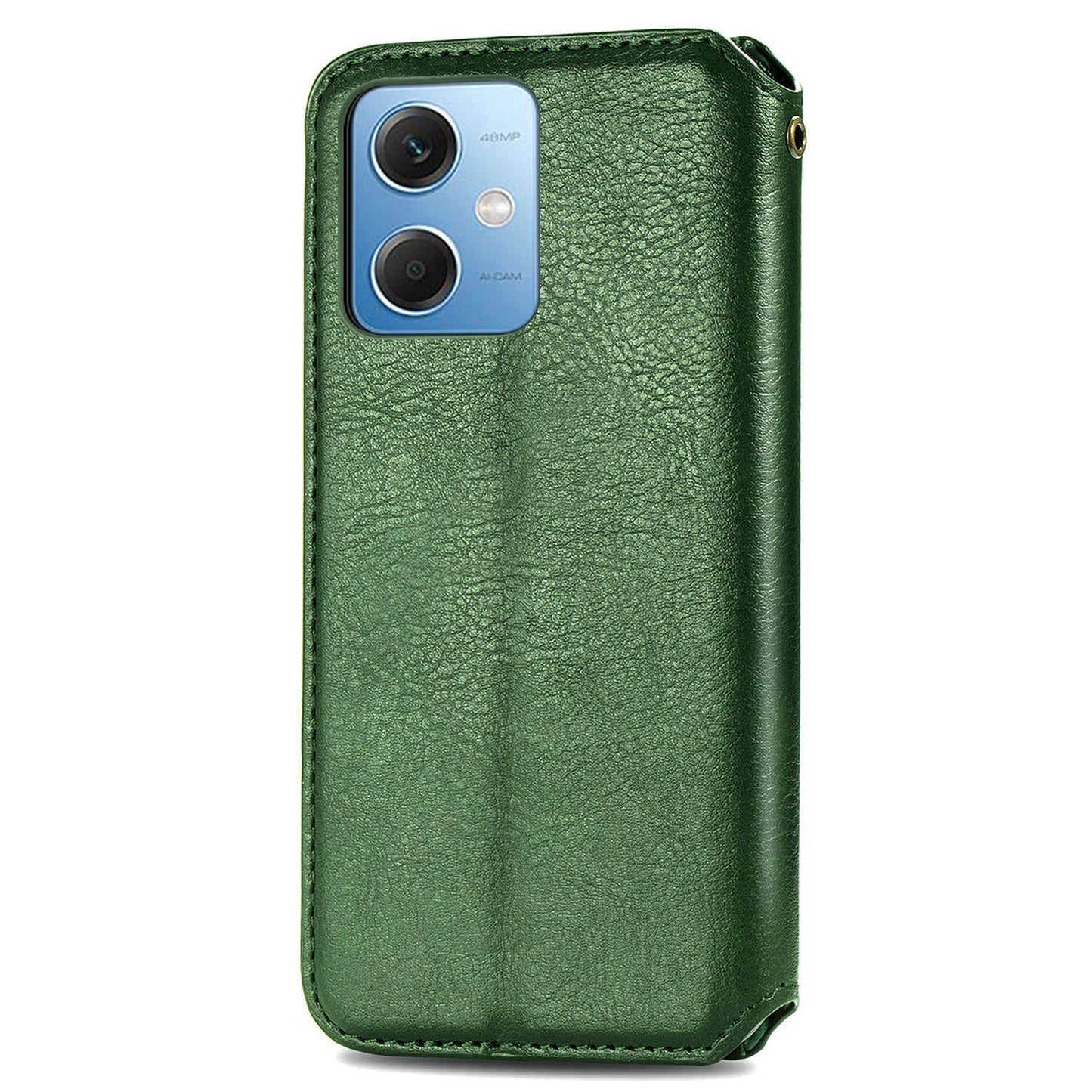 For Xiaomi Poco X5 5G / Redmi Note 12 5G (Global) / (China) / (India) Phone Cover Rhombus Imprint Stand Leather Wallet Case