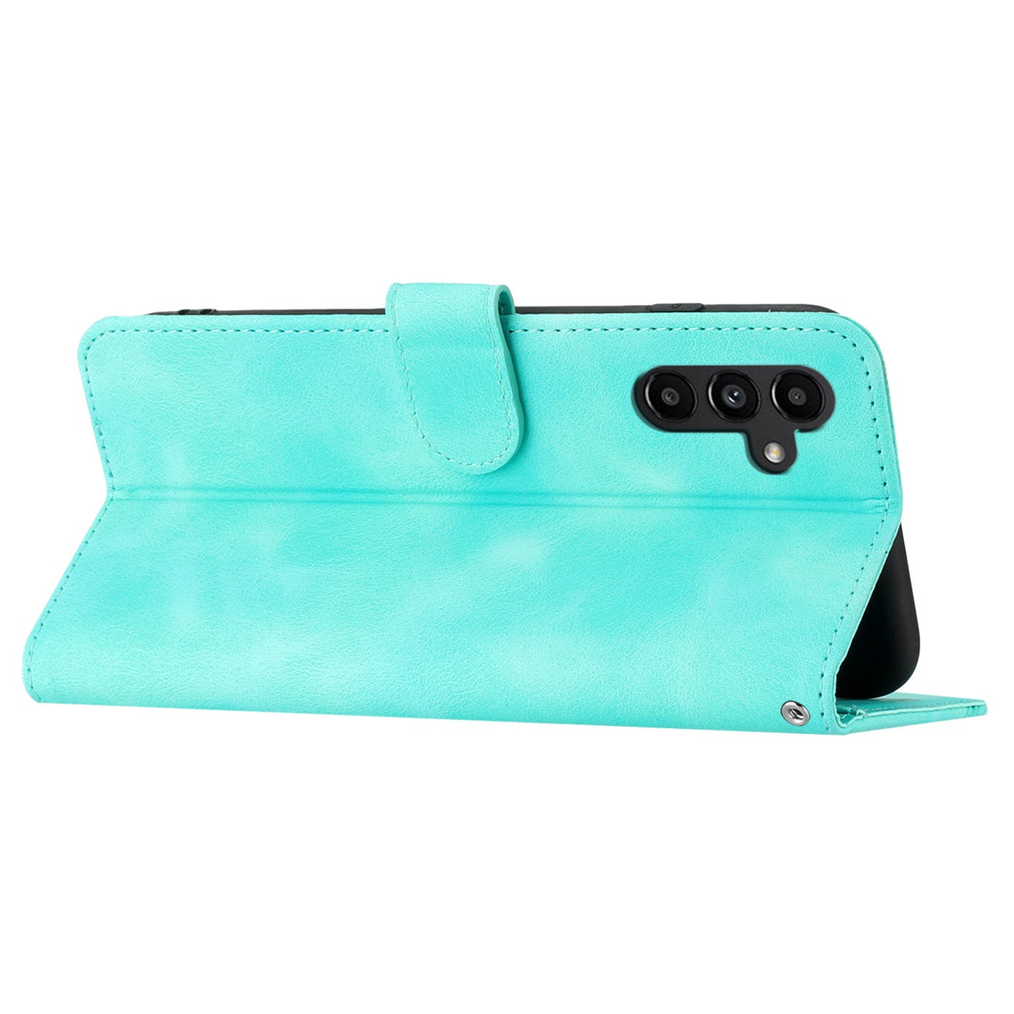 YX003 For Samsung Galaxy A13 5G / A04 4G (164.4 x 76.3 x 9.1 mm) / A04s 4G (164.7 x 76.7 x 9.1 mm) Phone Case PU Leather Wallet Stand Imprinted Cover