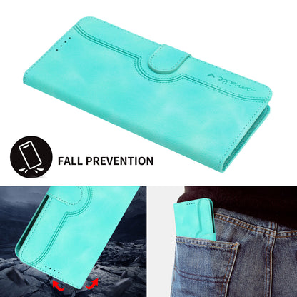 YX003 For Samsung Galaxy A13 5G / A04 4G (164.4 x 76.3 x 9.1 mm) / A04s 4G (164.7 x 76.7 x 9.1 mm) Phone Case PU Leather Wallet Stand Imprinted Cover