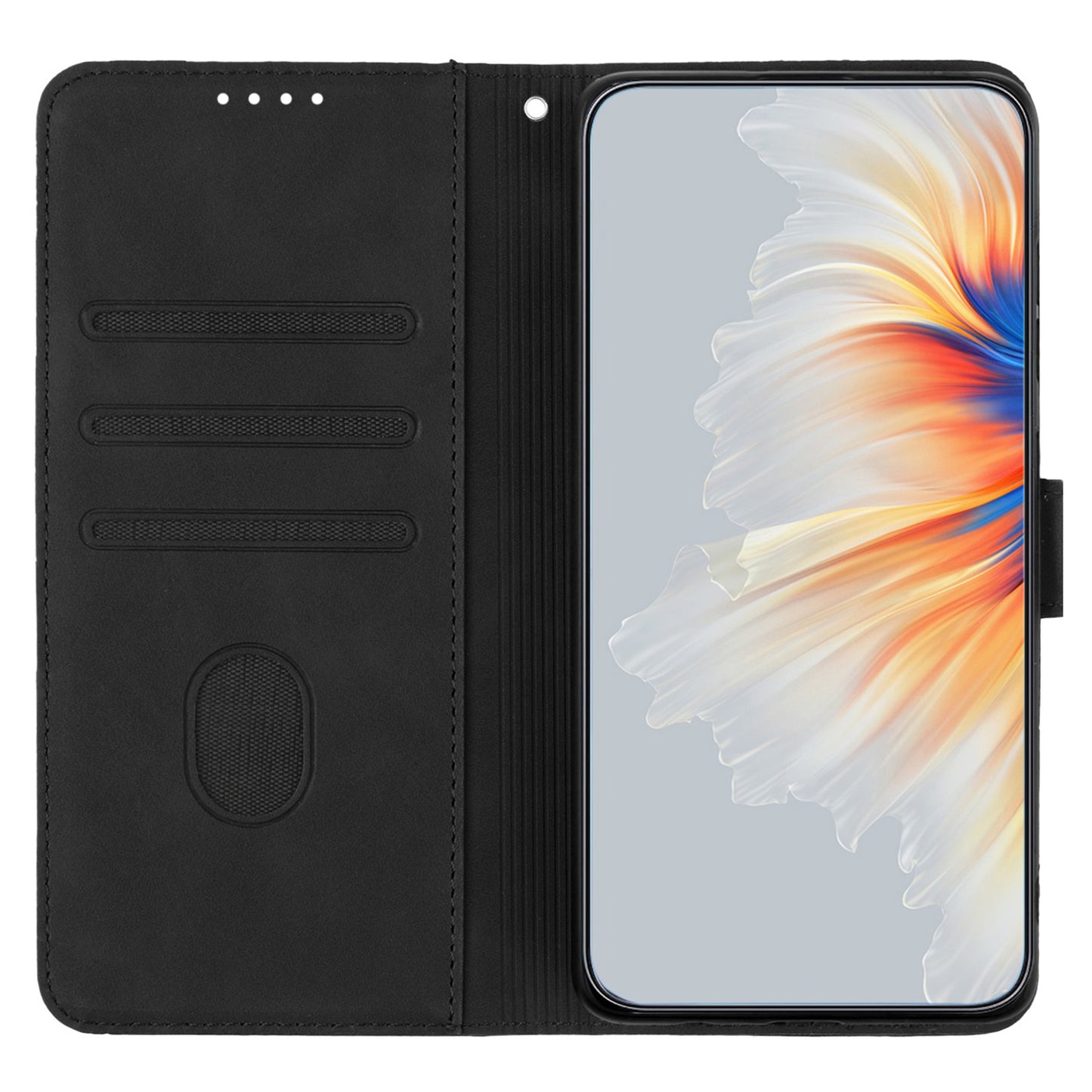 YX003 For Samsung Galaxy A13 5G / A04 4G (164.4 x 76.3 x 9.1 mm) / A04s 4G (164.7 x 76.7 x 9.1 mm) Phone Case PU Leather Wallet Stand Imprinted Cover