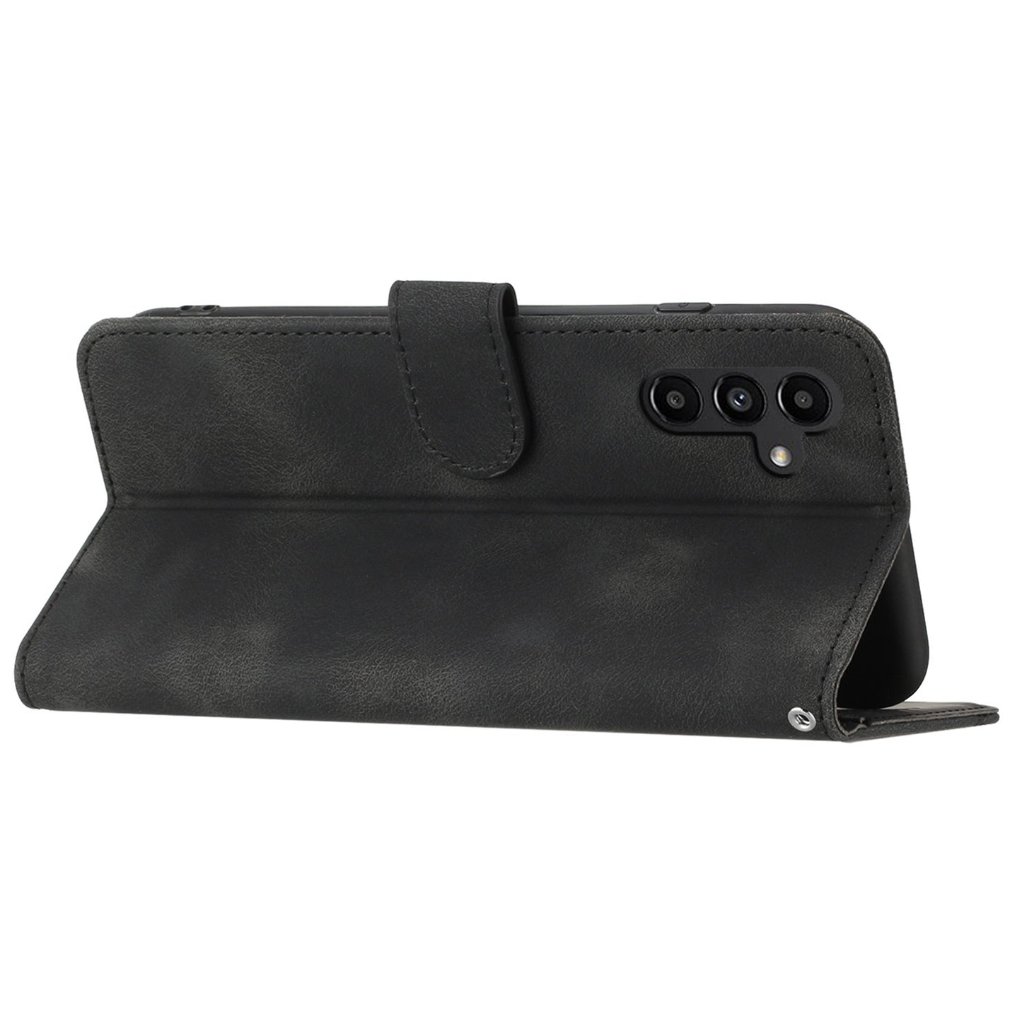 YX003 For Samsung Galaxy A13 5G / A04 4G (164.4 x 76.3 x 9.1 mm) / A04s 4G (164.7 x 76.7 x 9.1 mm) Phone Case PU Leather Wallet Stand Imprinted Cover
