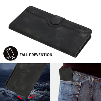 YX003 For Samsung Galaxy A13 5G / A04 4G (164.4 x 76.3 x 9.1 mm) / A04s 4G (164.7 x 76.7 x 9.1 mm) Phone Case PU Leather Wallet Stand Imprinted Cover