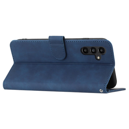 YX003 For Samsung Galaxy A13 5G / A04 4G (164.4 x 76.3 x 9.1 mm) / A04s 4G (164.7 x 76.7 x 9.1 mm) Phone Case PU Leather Wallet Stand Imprinted Cover