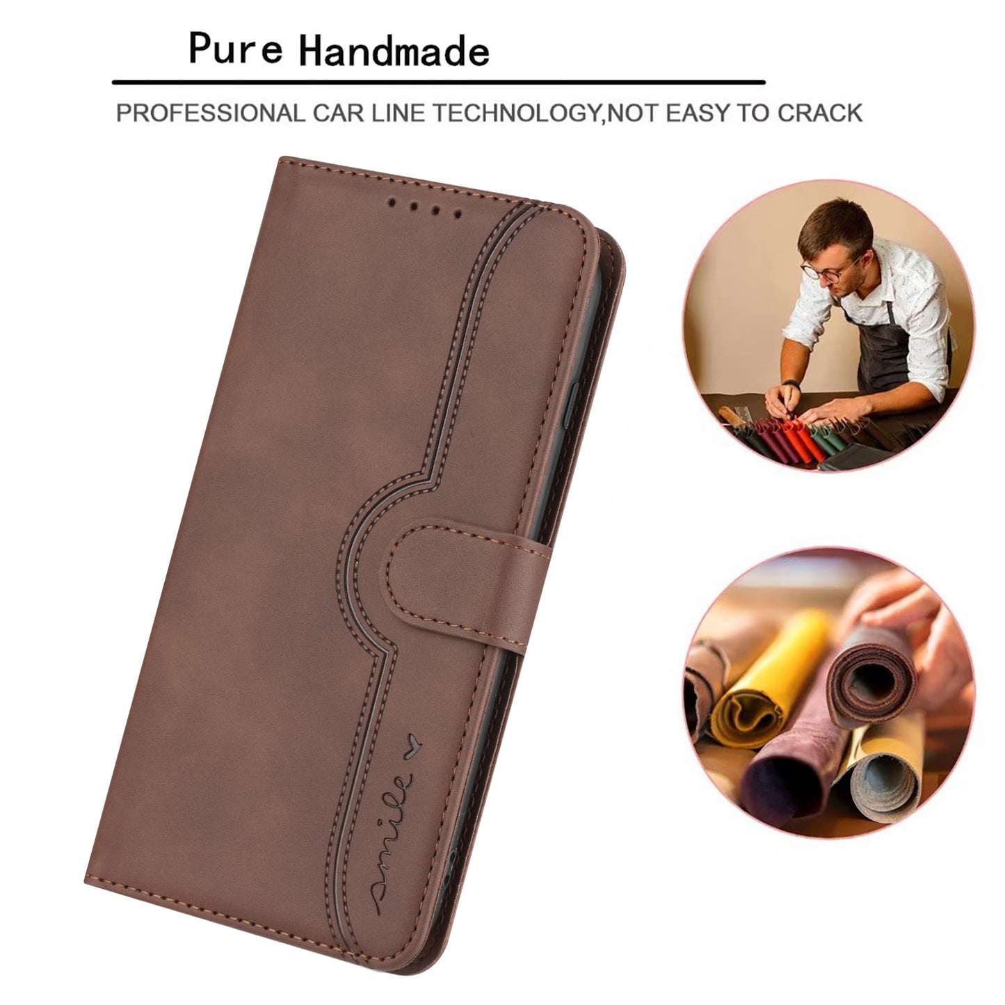 YX003 For Samsung Galaxy A13 5G / A04 4G (164.4 x 76.3 x 9.1 mm) / A04s 4G (164.7 x 76.7 x 9.1 mm) Phone Case PU Leather Wallet Stand Imprinted Cover