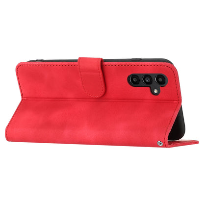 YX003 For Samsung Galaxy A13 5G / A04 4G (164.4 x 76.3 x 9.1 mm) / A04s 4G (164.7 x 76.7 x 9.1 mm) Phone Case PU Leather Wallet Stand Imprinted Cover