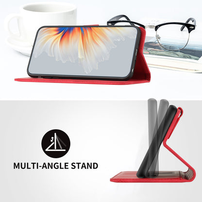 YX003 For Samsung Galaxy A13 5G / A04 4G (164.4 x 76.3 x 9.1 mm) / A04s 4G (164.7 x 76.7 x 9.1 mm) Phone Case PU Leather Wallet Stand Imprinted Cover