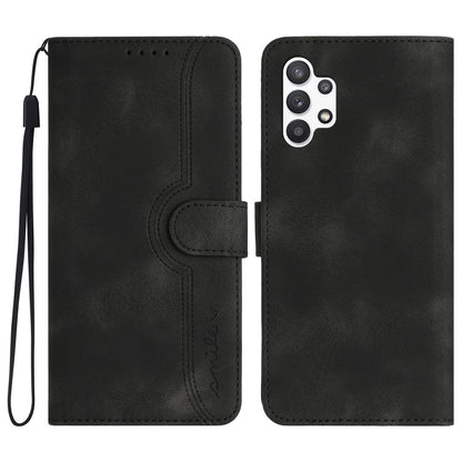 YX003 For Samsung Galaxy A13 4G PU Leather Flip Stand Phone Case Imprinted Wallet Cover