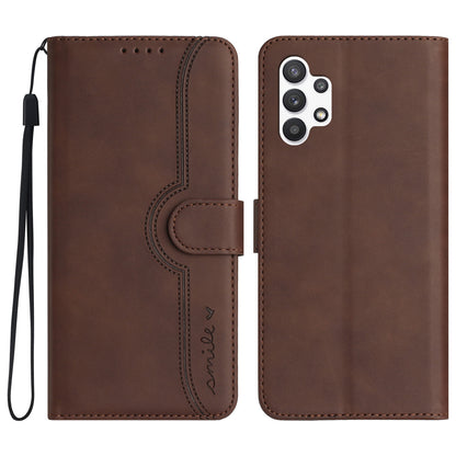 YX003 For Samsung Galaxy A13 4G PU Leather Flip Stand Phone Case Imprinted Wallet Cover