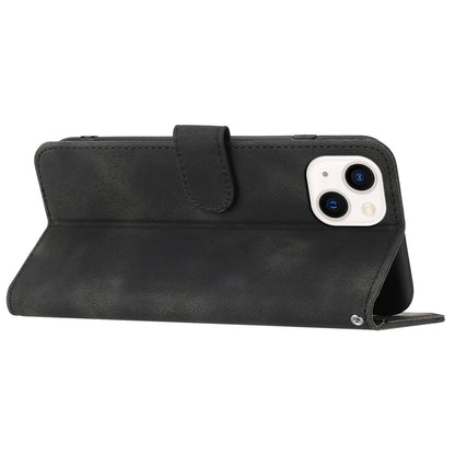 YX003 For iPhone 13 mini Anti-Scratch PU Leather Stand Phone Case Imprinted Wallet Flip Cover