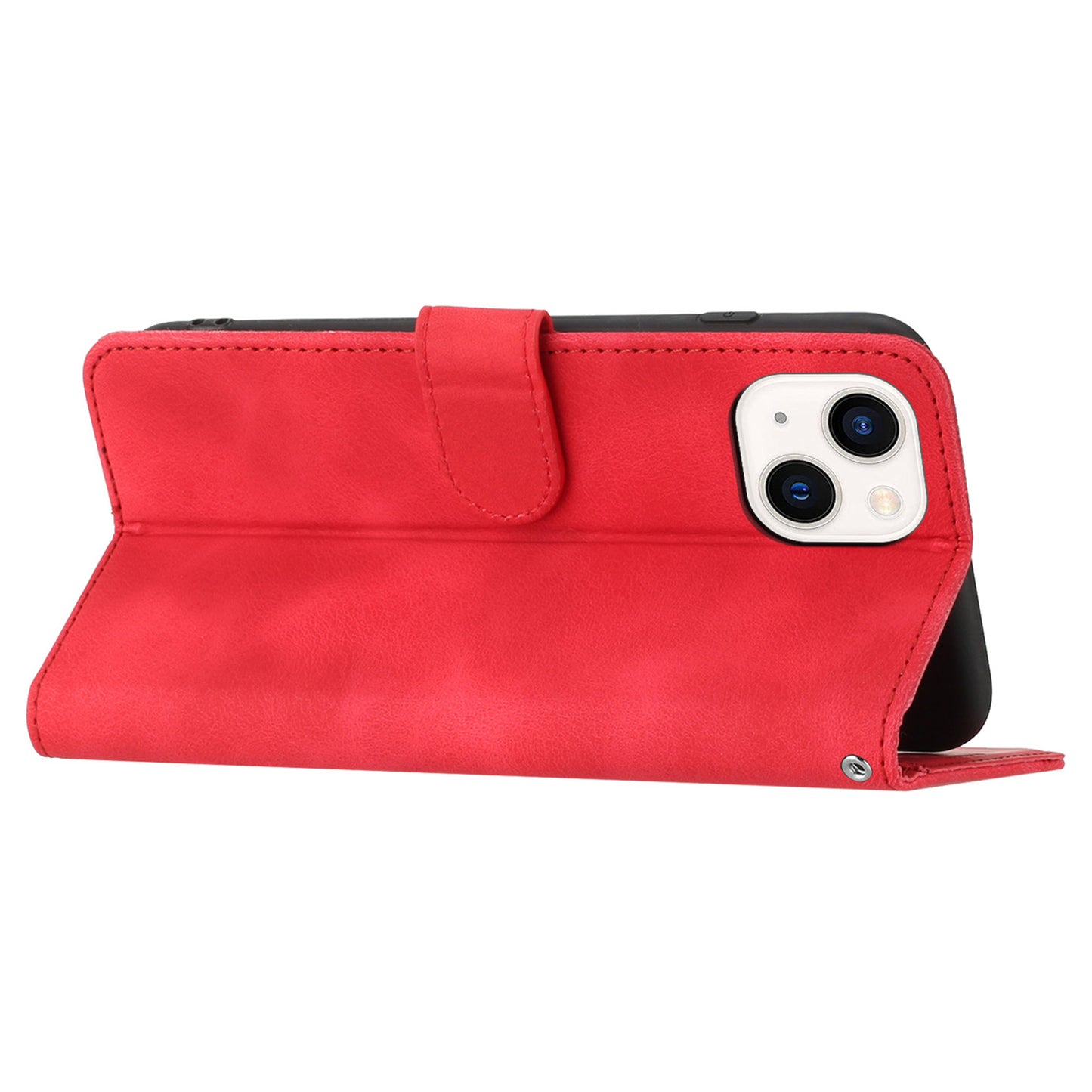 YX003 For iPhone 13 mini Anti-Scratch PU Leather Stand Phone Case Imprinted Wallet Flip Cover