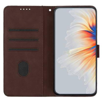 YX003 For iPhone 14 Pro Max Anti-drop Phone Case PU Leather Wallet Stand Imprinted Cover