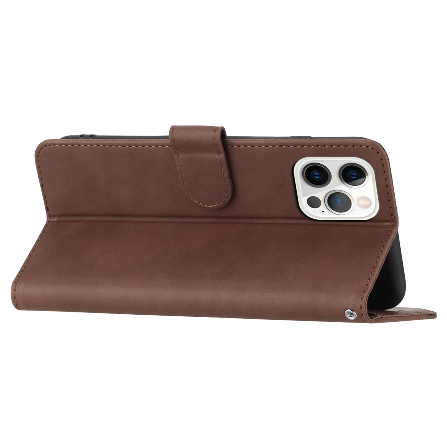 YX003 For iPhone 14 Pro Imprinted Leather Phone Cover Anti-drop Wallet Stand Case