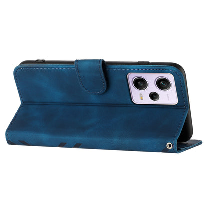 YX0040 For Xiaomi Redmi Note 12 Pro+ 5G Smartphone Leather Wallet Case Imprinted Flip Stand Cover