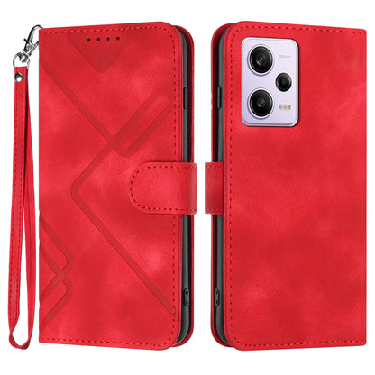 YX0040 For Xiaomi Redmi Note 12 Pro+ 5G Smartphone Leather Wallet Case Imprinted Flip Stand Cover