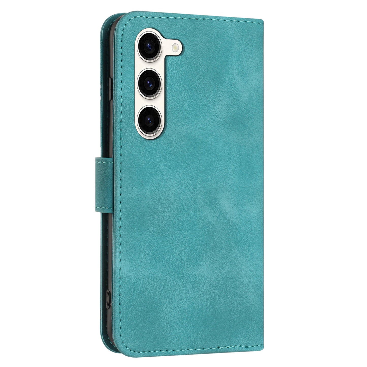 YX0040 For Samsung Galaxy S23+ Imprinted Leather Case Mobile Phone Stand Wallet Cover