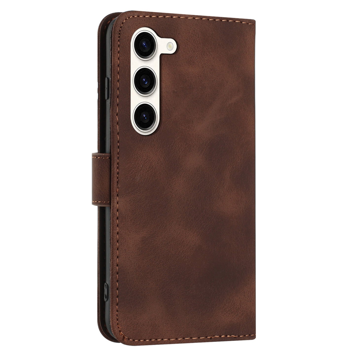 YX0040 For Samsung Galaxy S23+ Imprinted Leather Case Mobile Phone Stand Wallet Cover