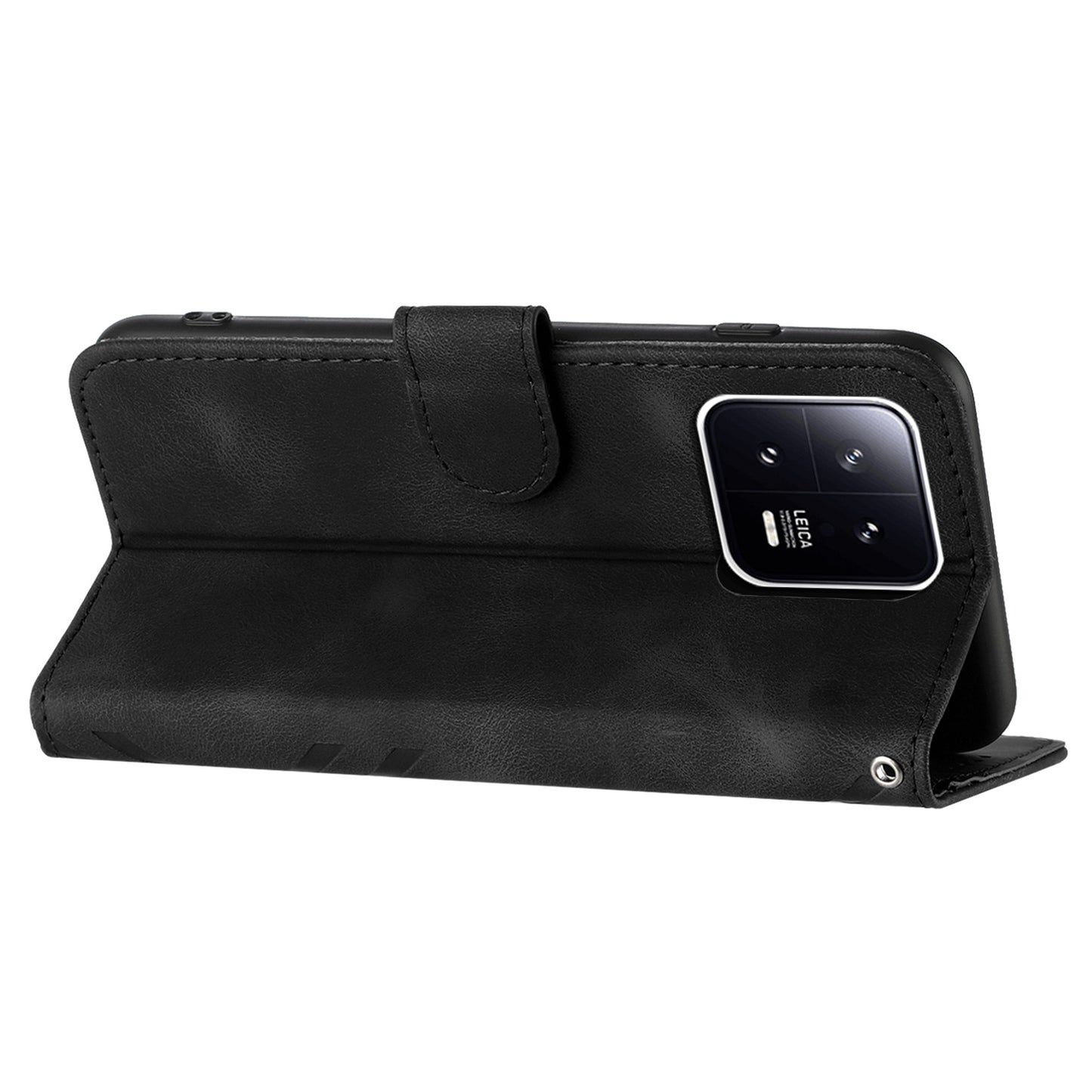 YX0040 For Xiaomi 13 Pro 5G Imprinted Leather Mobile Case Flip Stand Wallet Phone Cover