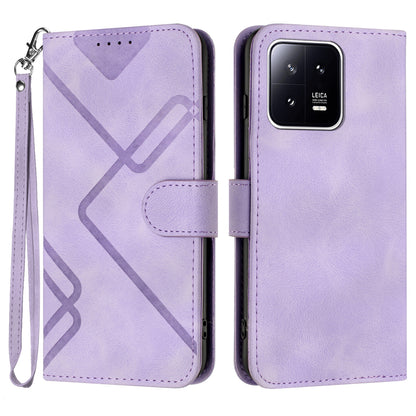 YX0040 For Xiaomi 13 Pro 5G Imprinted Leather Mobile Case Flip Stand Wallet Phone Cover