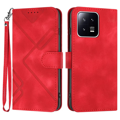 YX0040 For Xiaomi 13 Pro 5G Imprinted Leather Mobile Case Flip Stand Wallet Phone Cover